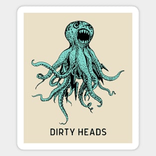 Dirty Heads Blue Octopus Magnet